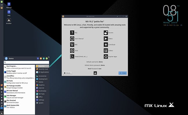 MX Linux 19.2
