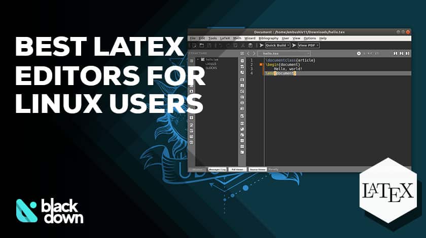 Best Latex Editors for Linux Users