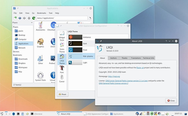 LXQt 0.15.0
