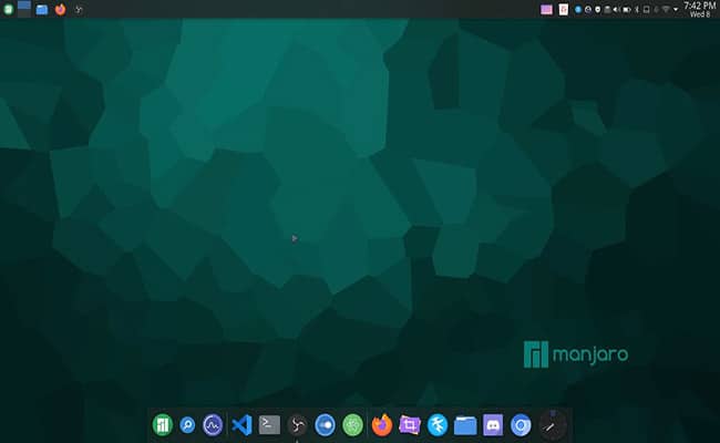 Manjaro KDE Plasma 20