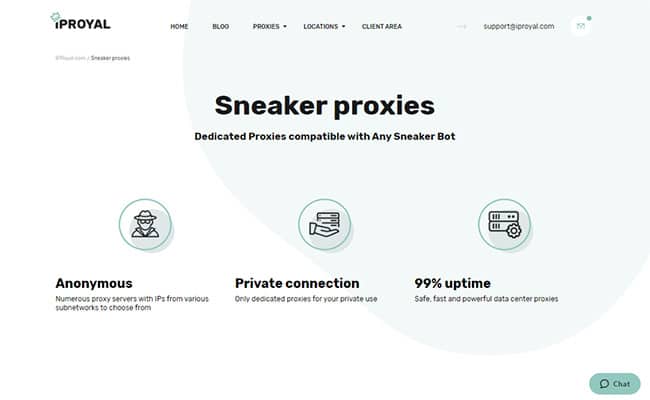 IPRoyal Sneaker Proxies