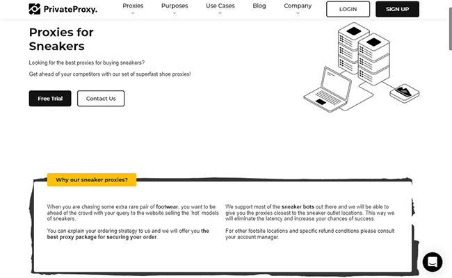 PrivateProxy Sneaker Proxies