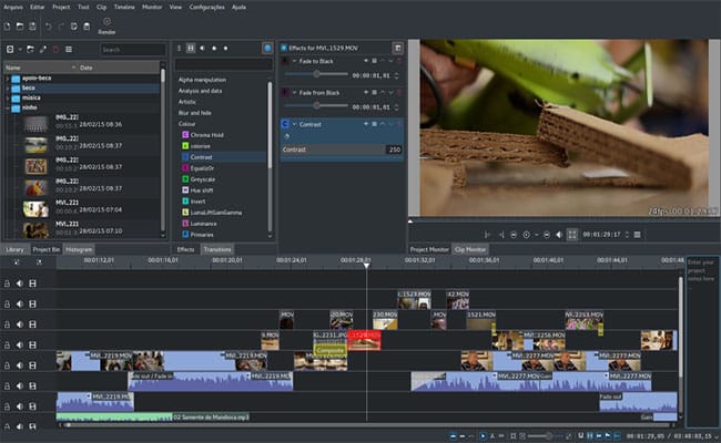 Kdenlive-Linux-Video-Editor