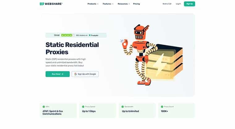 Webshare-Static-Residential-Proxies