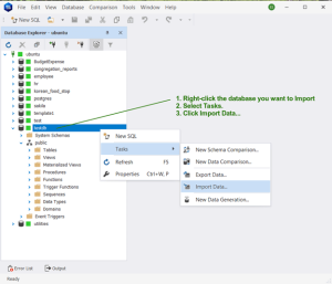 How to Export and Import Data in PostgreSQL: A Detailed Guide - Blackdown